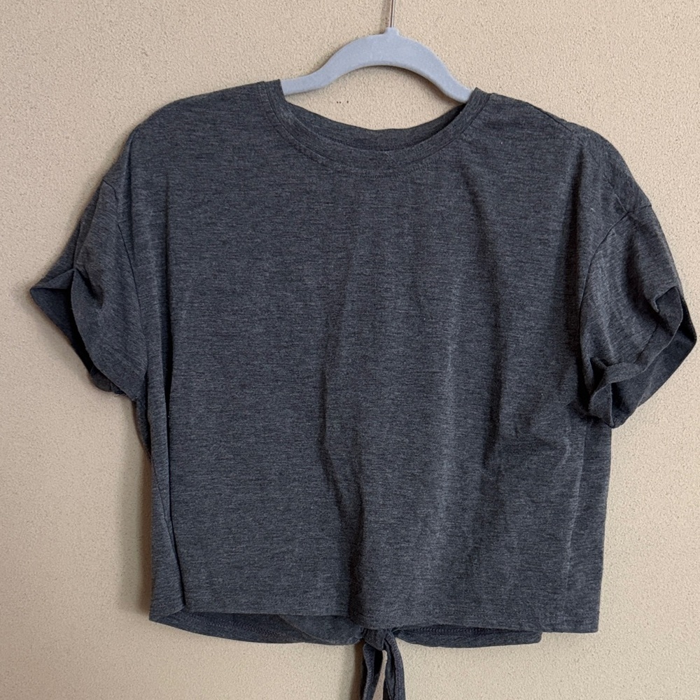 SHEIN Charcoal Gray Tee